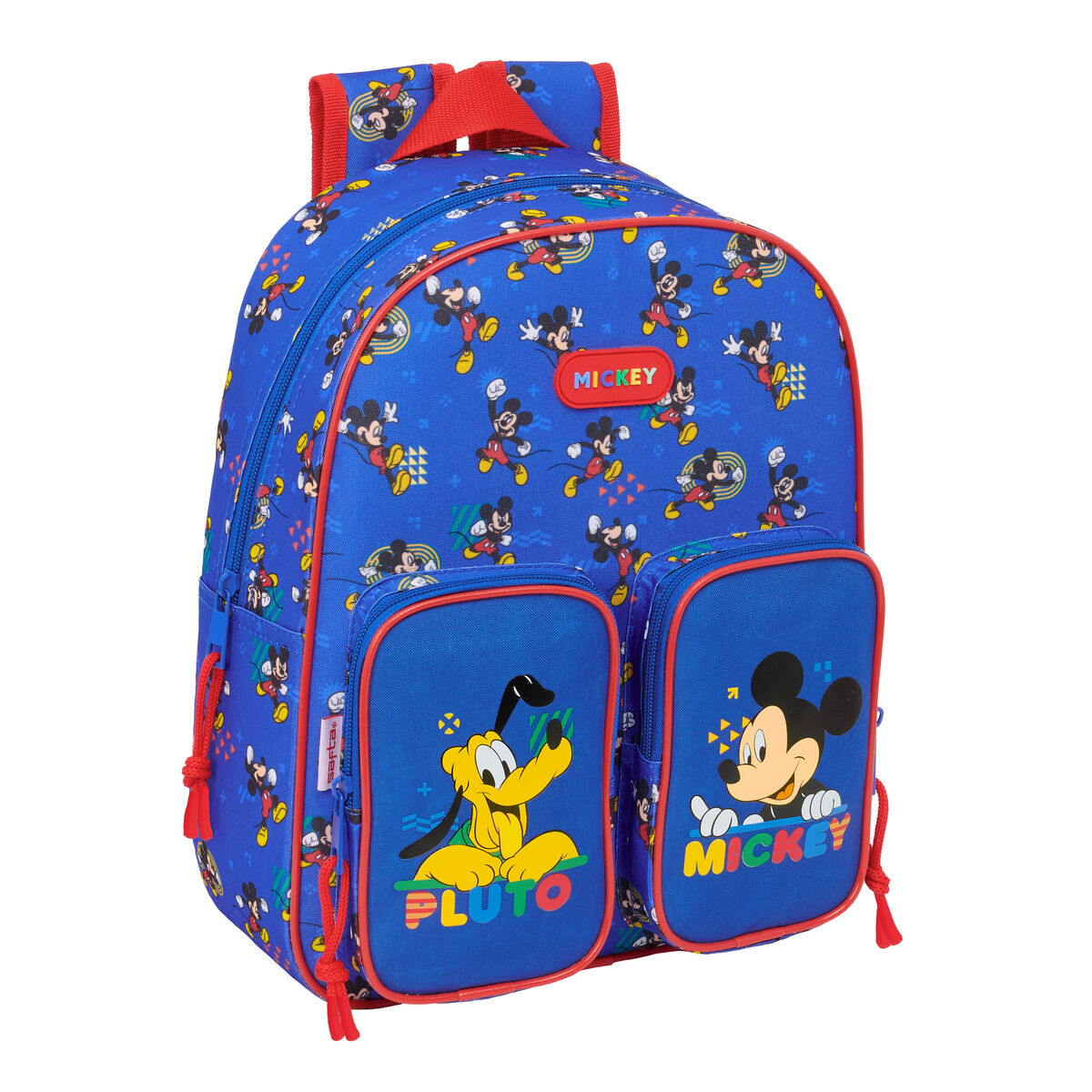 School Bag Mickey Mouse Clubhouse Today Blue 28 x 34 x 10 cm School Bag Mickey Mouse Clubhouse Today Blue 28 x 34 x 10 cm