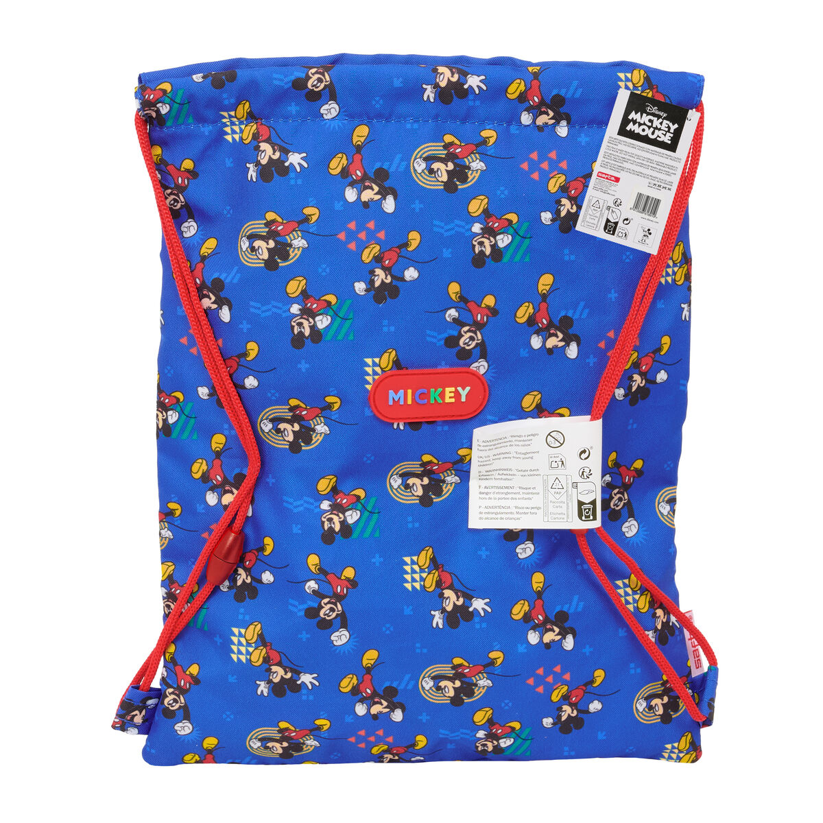 Backpack with Strings Mickey Mouse Clubhouse Today Blue 26 x 34 x 1 cm
