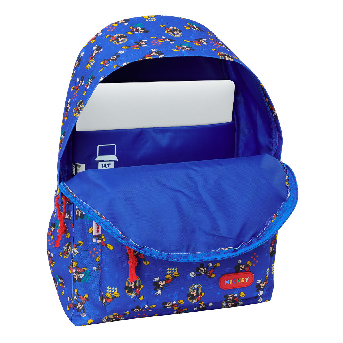 School Bag Mickey Mouse Clubhouse Today Blue 31 x 43 x 13 cm