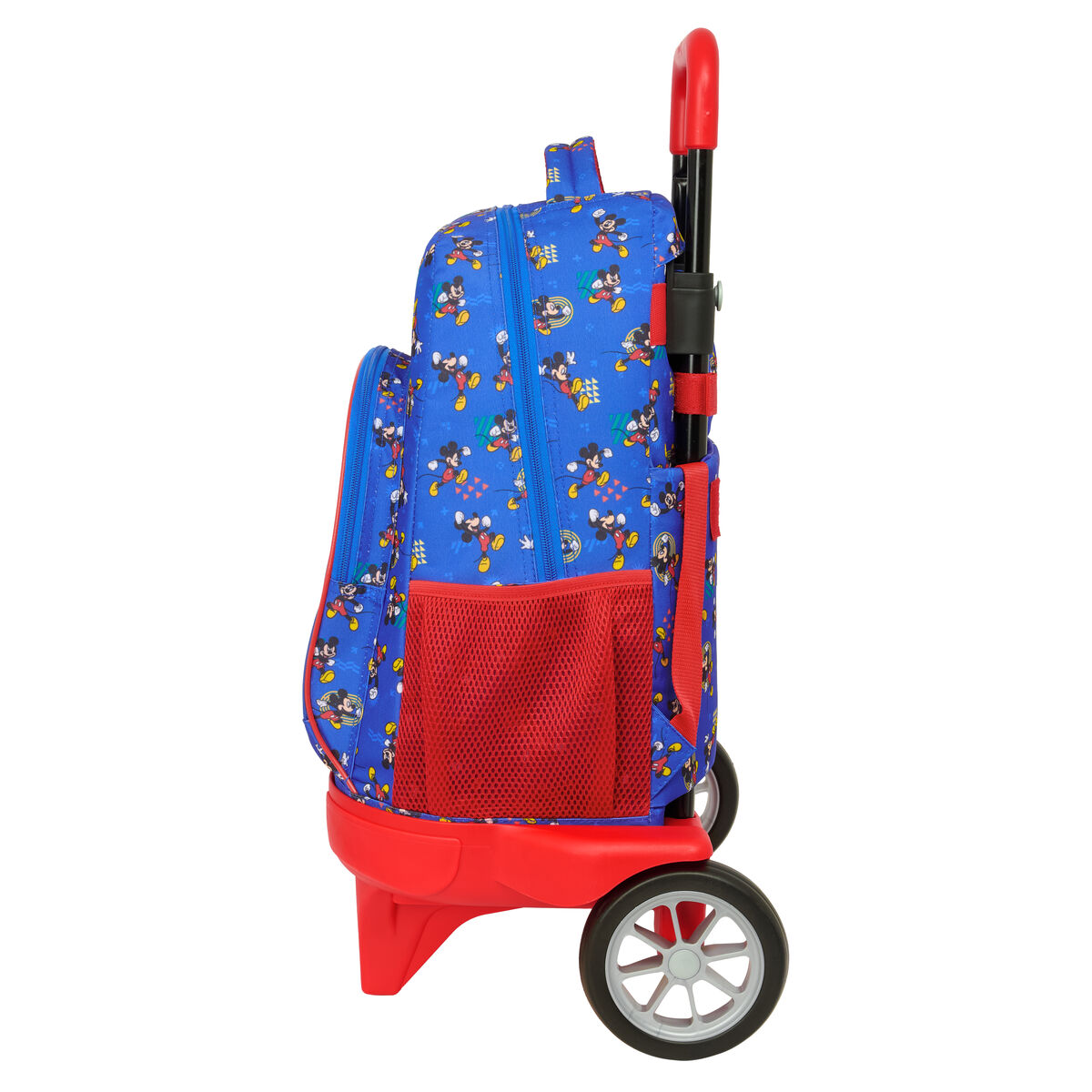 School Rucksack with Wheels Mickey Mouse Clubhouse Today Blue 33 x 45 x 22 cm
