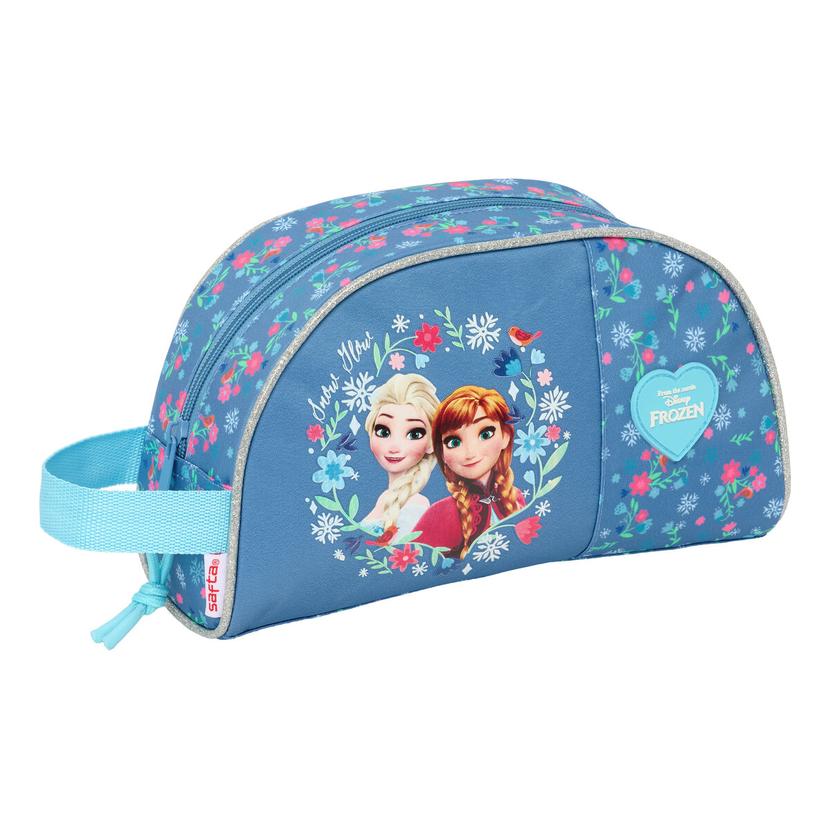 Travel Vanity Case Frozen Blue 26 x 16 x 9 cm Travel Vanity Case Frozen Blue 26 x 16 x 9 cm