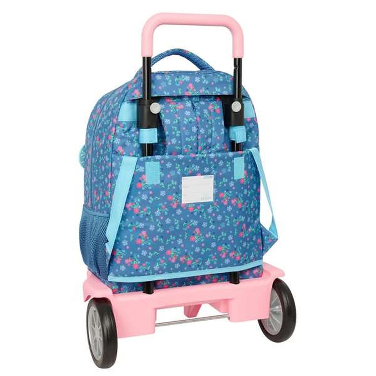 School Rucksack with Wheels Frozen Blue 33 x 45 x 22 cm