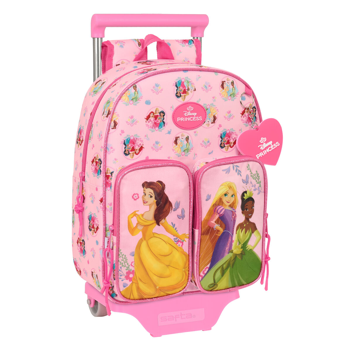 School Bag Disney Princess Pink 26 x 11 x 67 cm 26 x 34 x 11 cm School Bag Disney Princess Pink 26 x 11 x 67 cm 26 x 34 x 11 cm