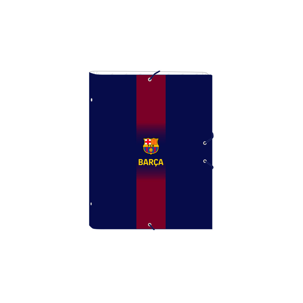 Ring binder F.C. Barcelona Blue Maroon A4 26 x 33.5 x 4 cm