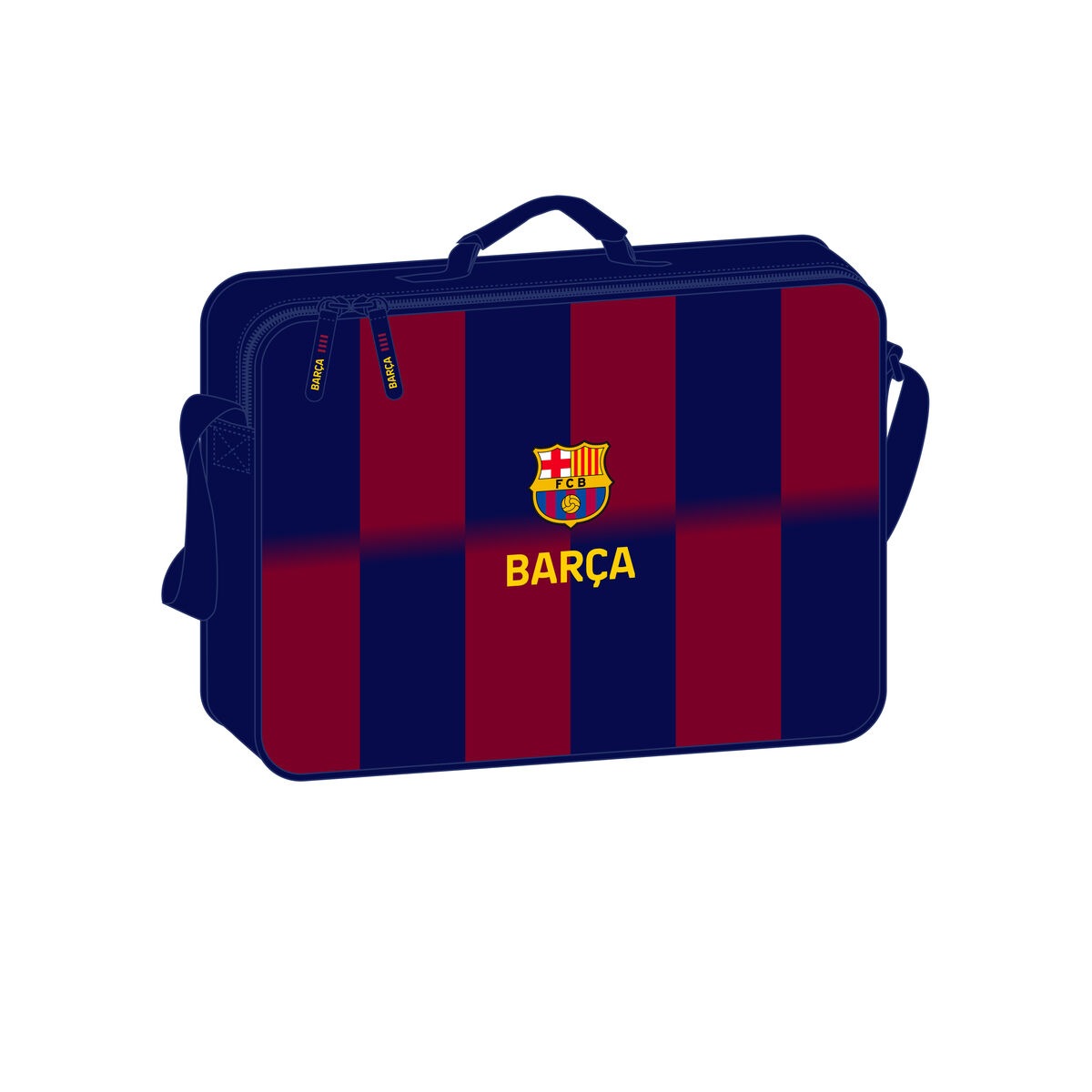 School Bag F.C. Barcelona Blue Maroon 38 x 28 x 6 cm School Bag F.C. Barcelona Blue Maroon 38 x 28 x 6 cm