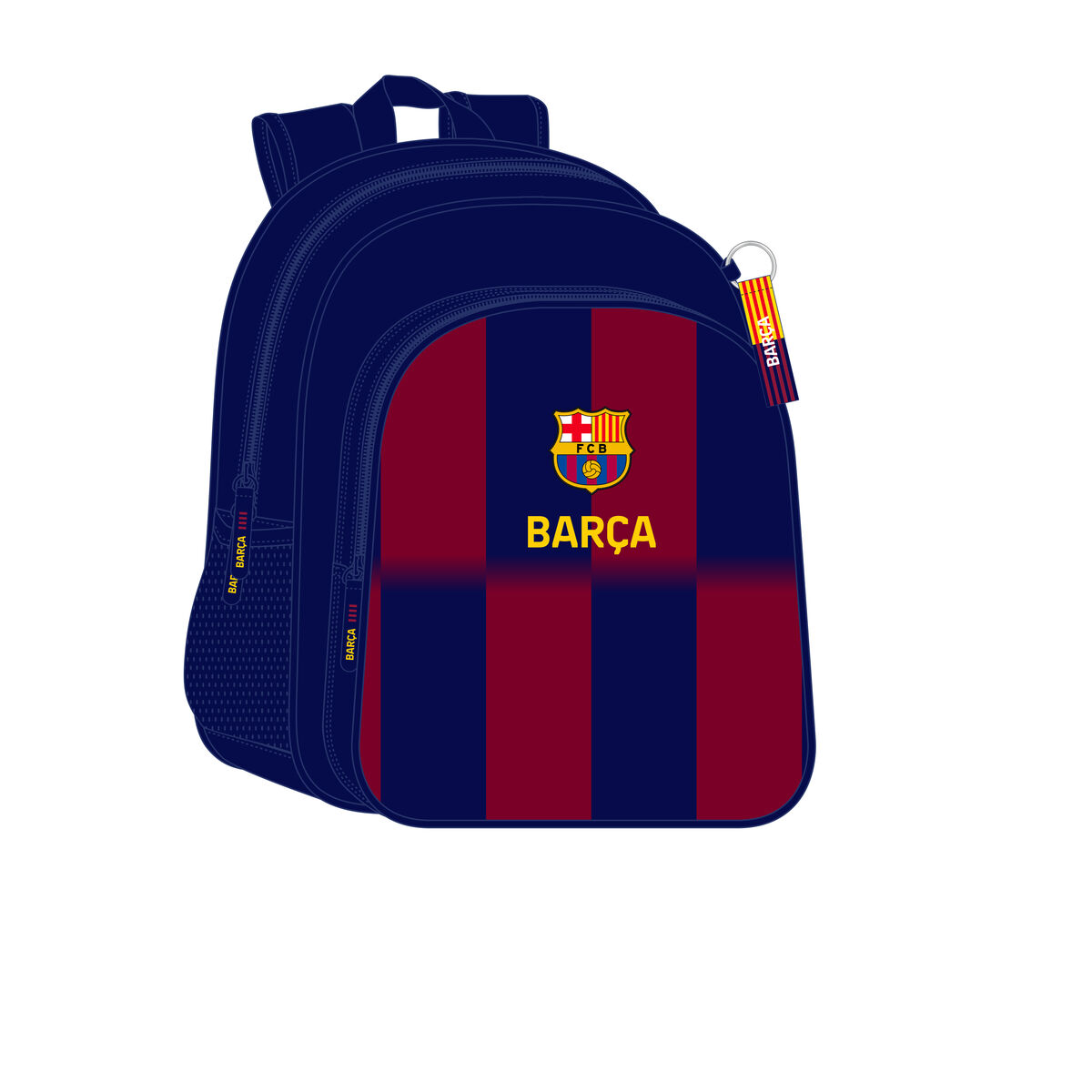 School Bag F.C. Barcelona Blue Maroon 32 x 38 x 12 cm