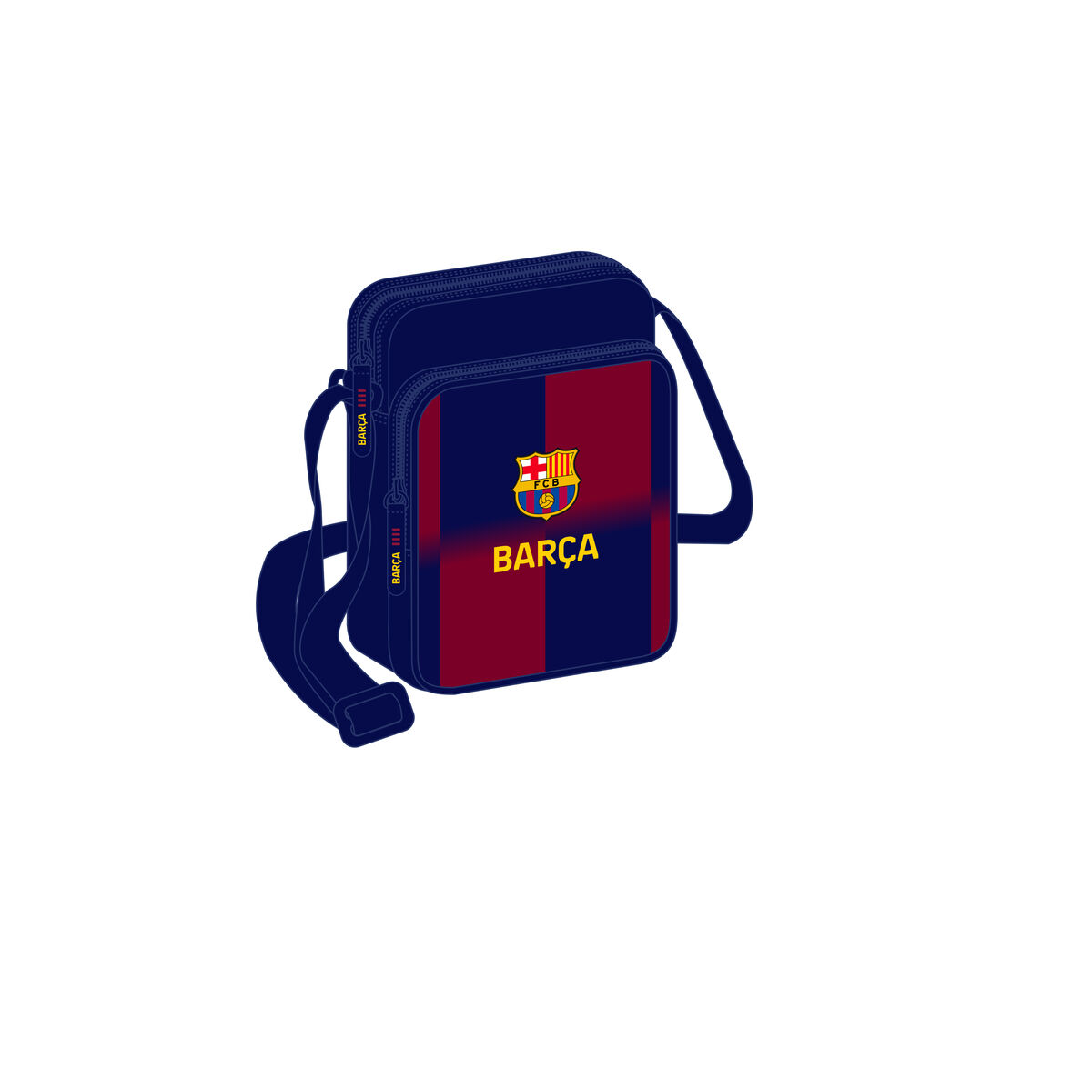 Shoulder Bag F.C. Barcelona 16 x 22 x 6 cm