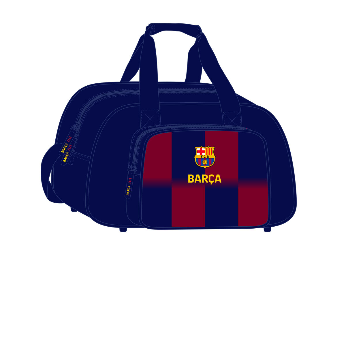 Sports bag F.C. Barcelona Blue Maroon 40 x 24 x 23 cm Sports bag F.C. Barcelona Blue Maroon 40 x 24 x 23 cm