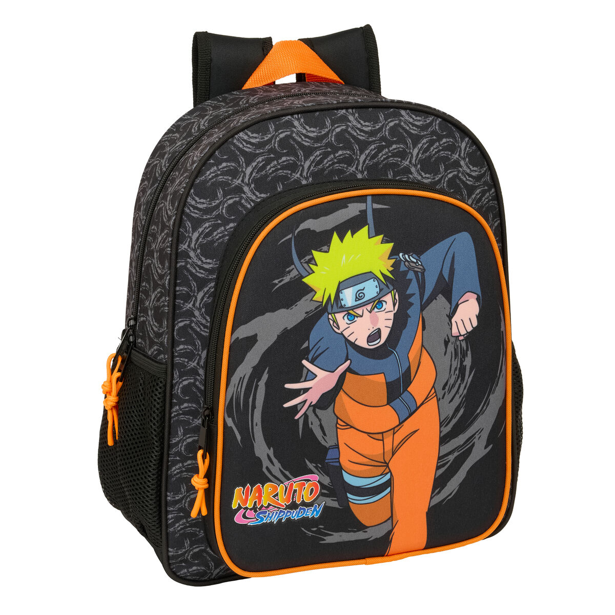 School Bag Naruto Black 32 x 38 x 12 cm