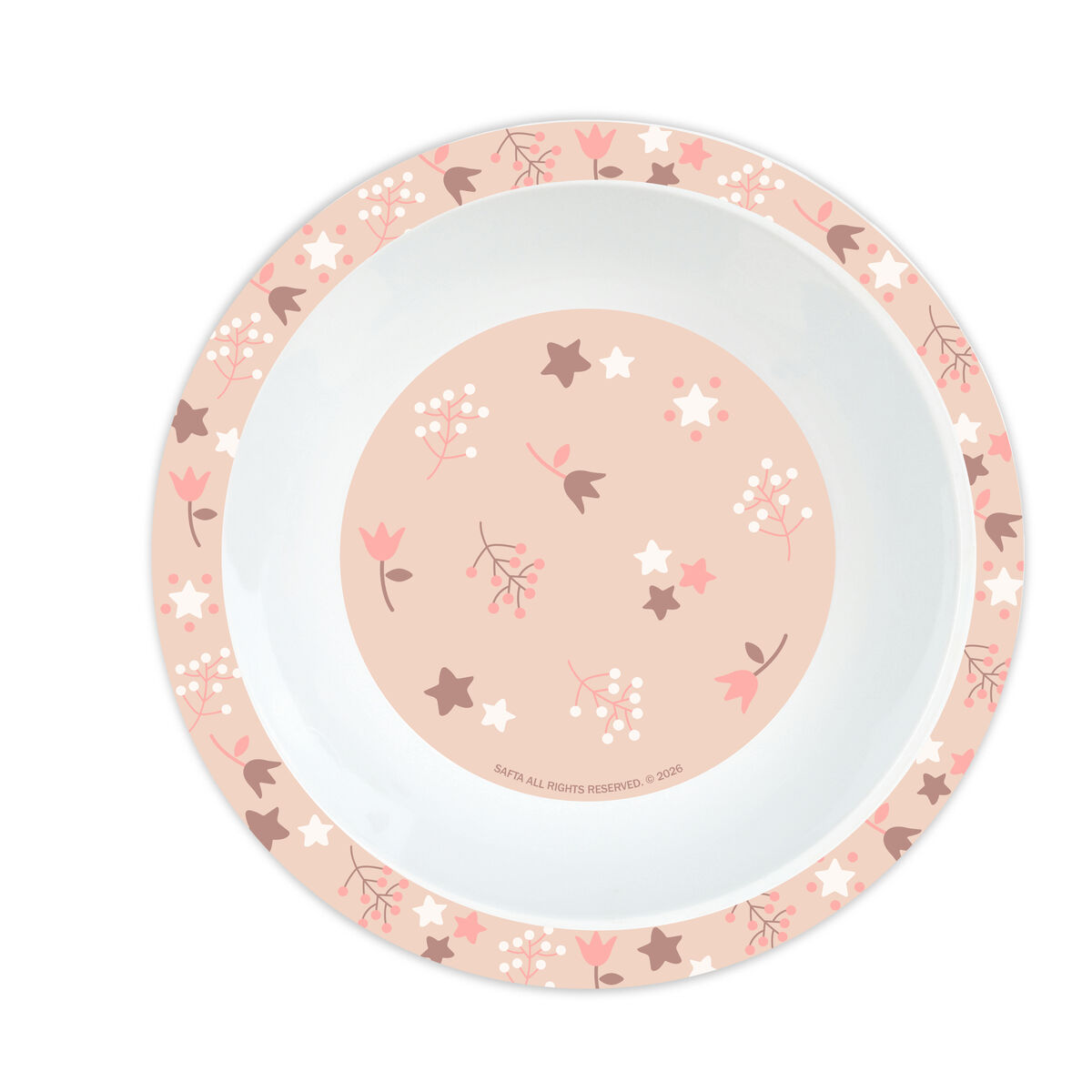 Childrens Dinner Set Safta Flores PVC