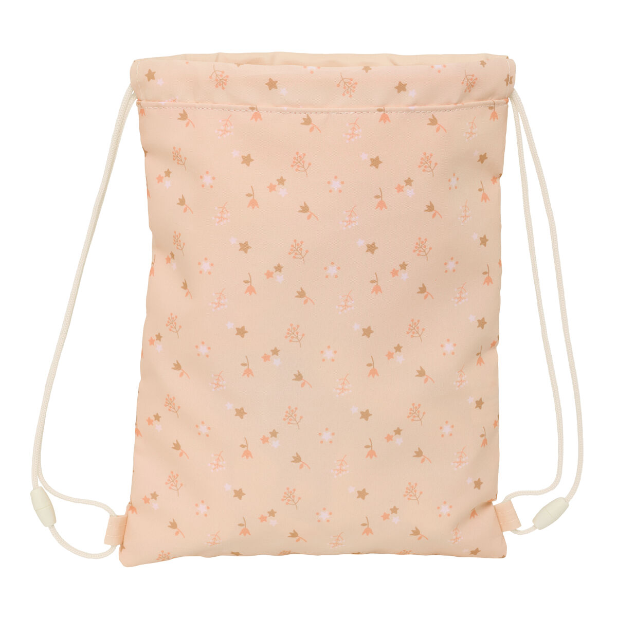 Backpack with Strings Safta Flores 26 x 34 x 1 cm