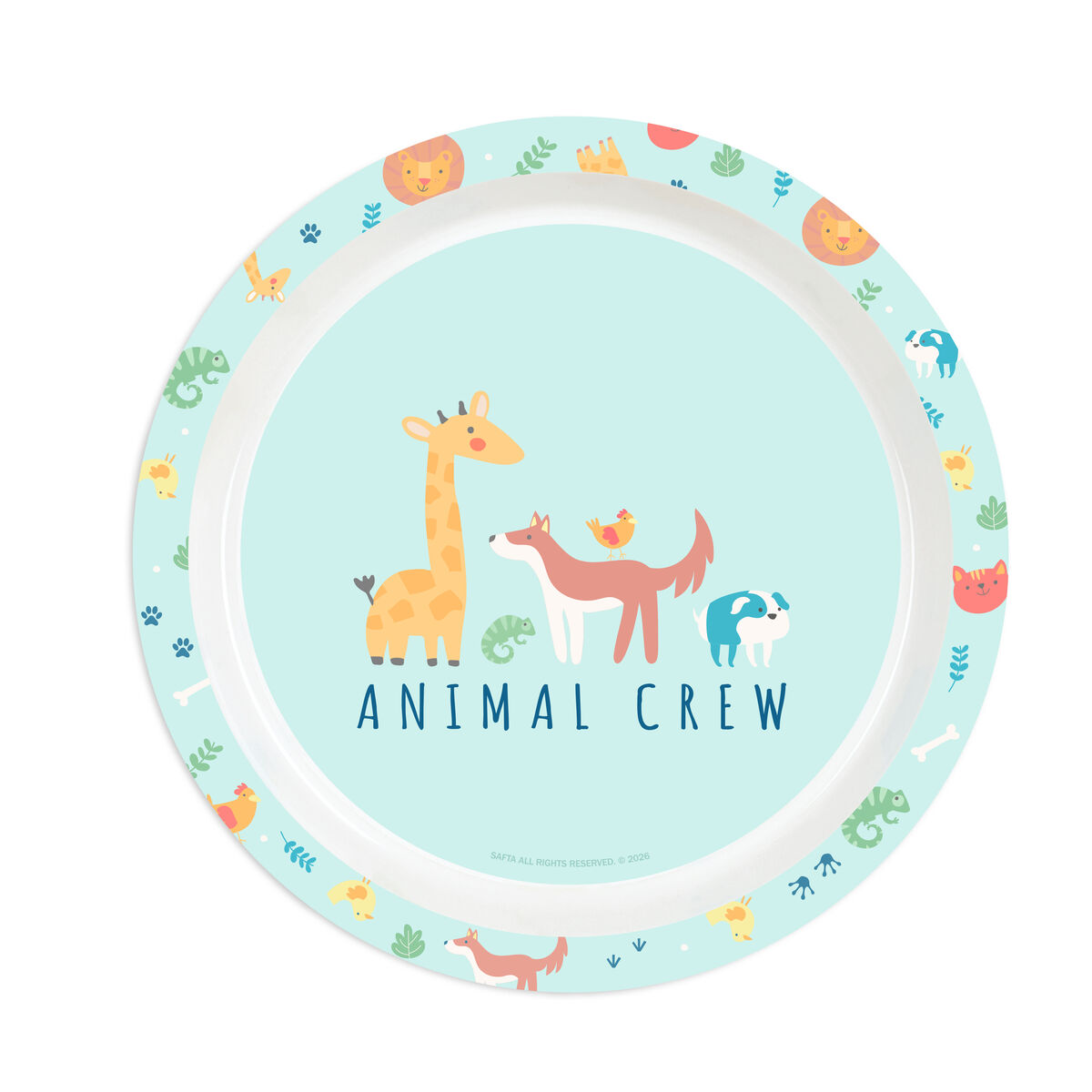 Childrens Dinner Set Safta Pandi PVC