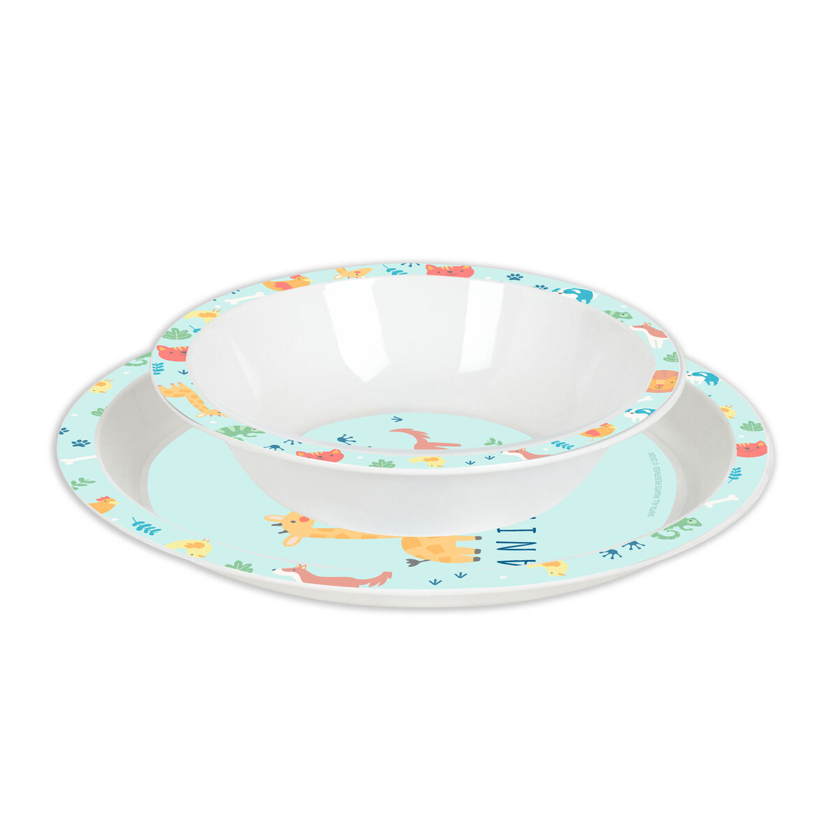 Childrens Dinner Set Safta Pandi PVC