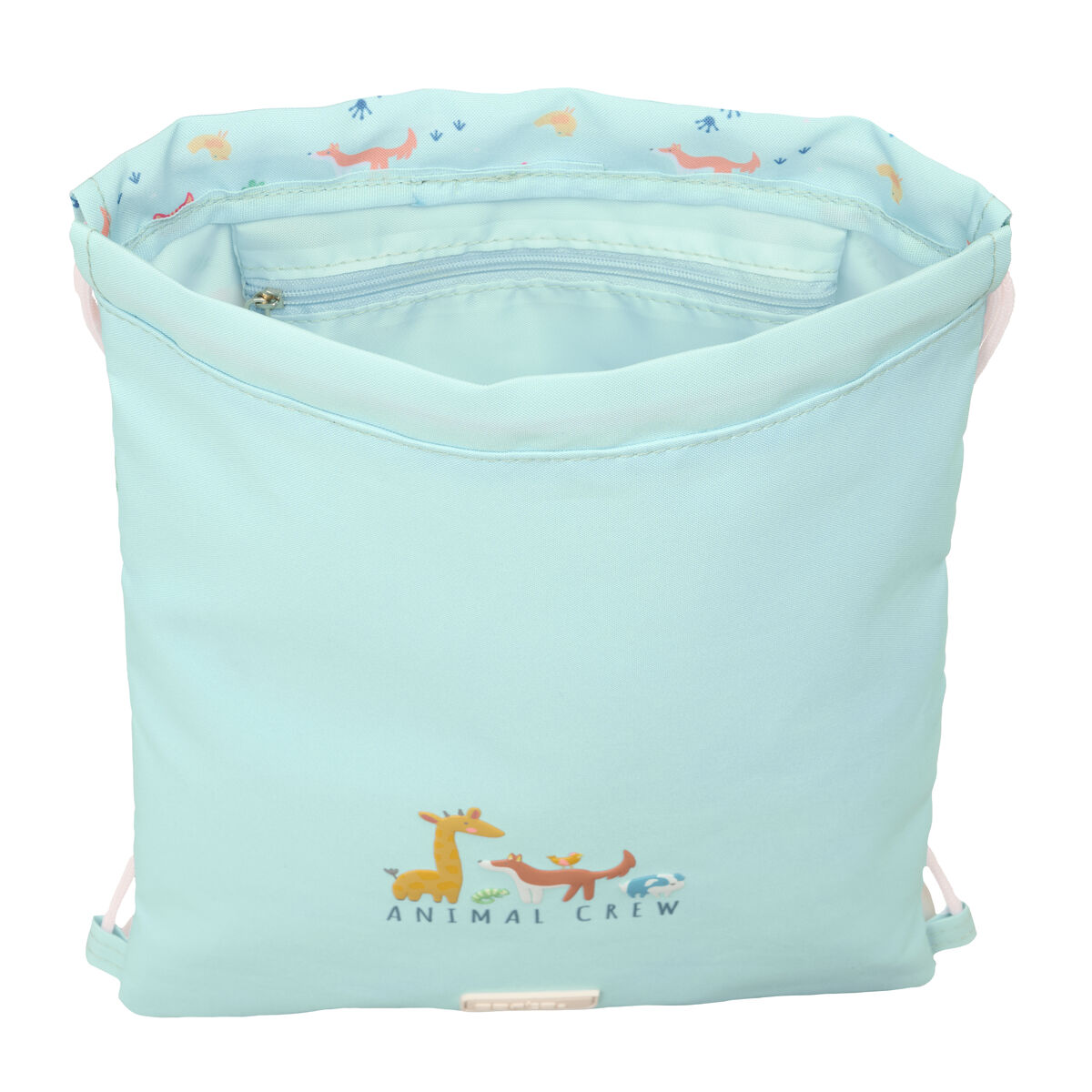 Backpack with Strings Safta Pandi Blue 26 x 34 x 1 cm