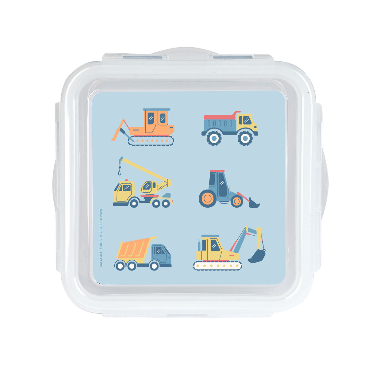 Lunch box Safta Gruas Polyurethane Children’s