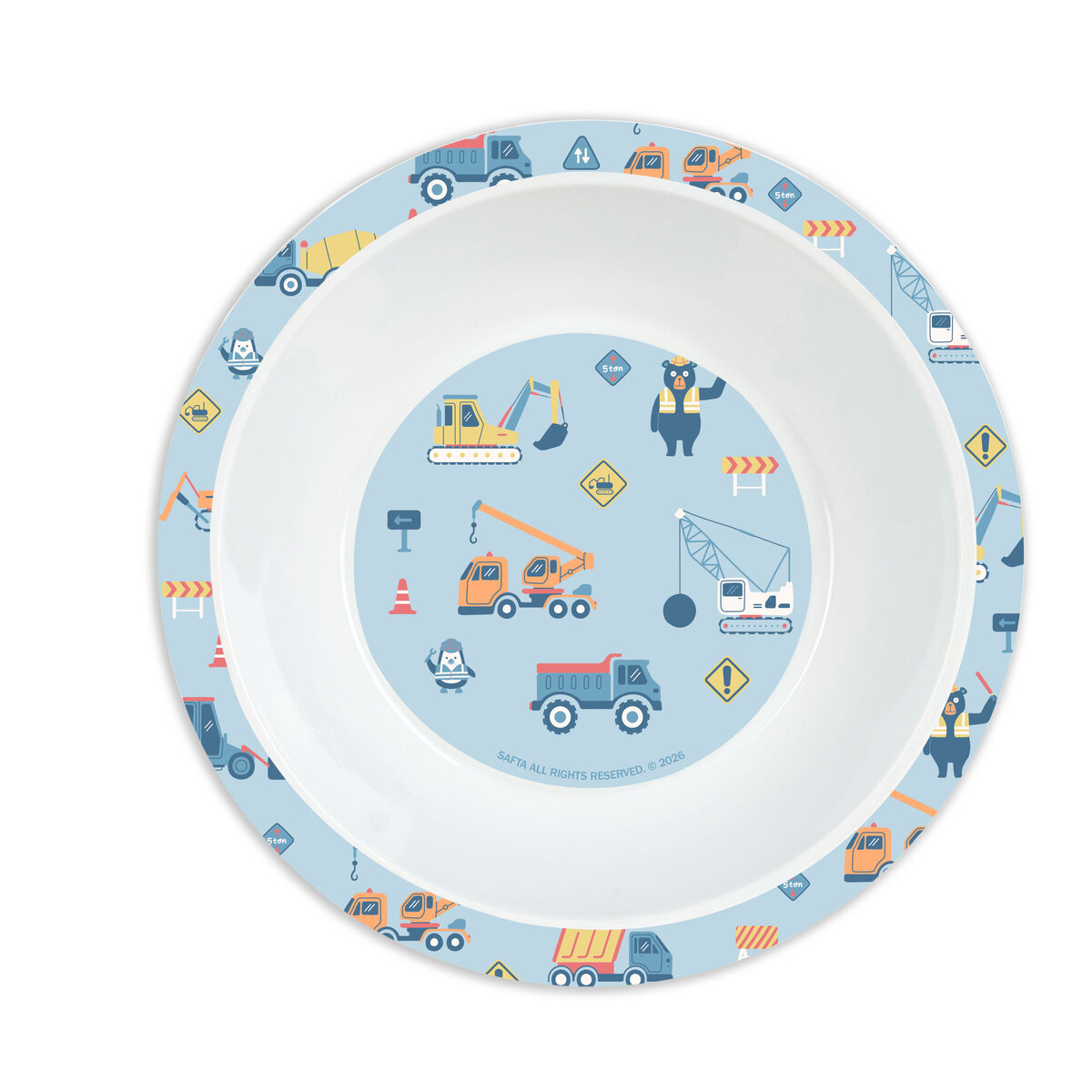 Childrens Dinner Set Safta Gruas PVC