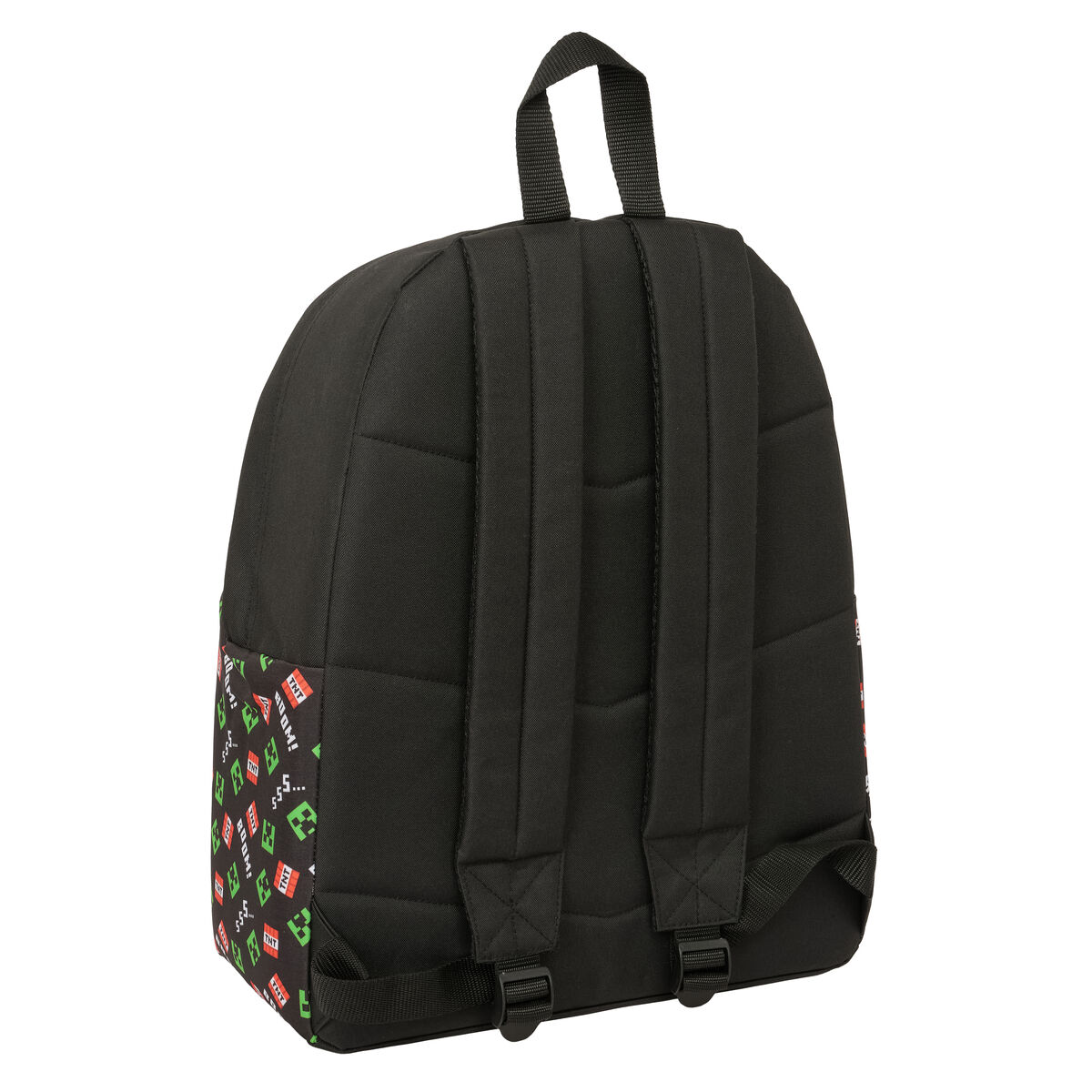 School Bag Minecraft Black 33 x 42 x 15 cm