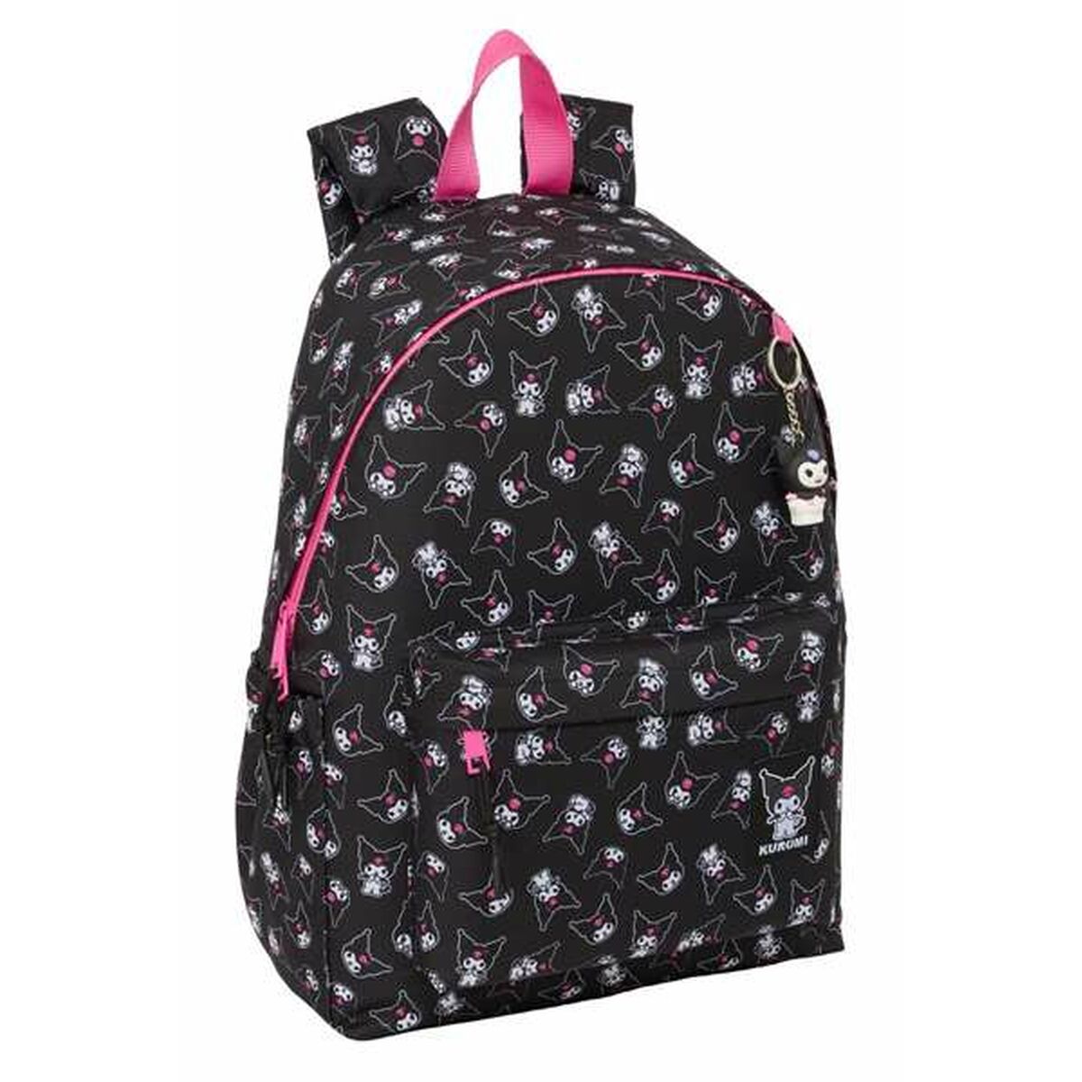 School Bag Kuromi Black Fuchsia 31 x 43 x 13 cm School Bag Kuromi Black Fuchsia 31 x 43 x 13 cm