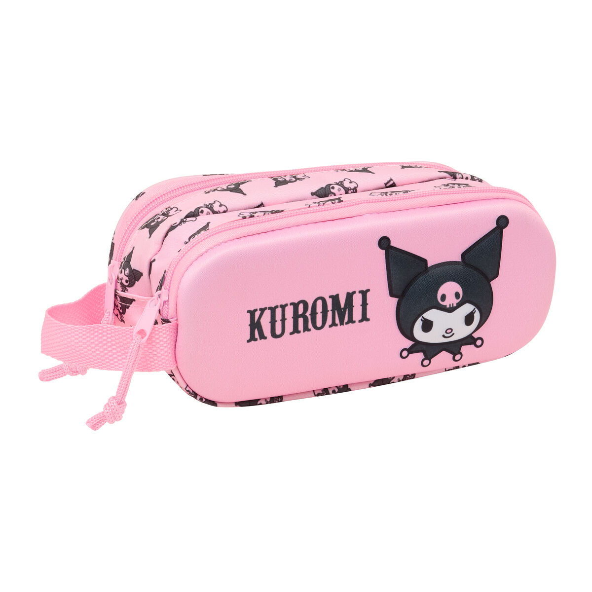 Double Carry-all Kuromi Pink 21 x 8 x 6 cm Double Carry-all Kuromi Pink 21 x 8 x 6 cm