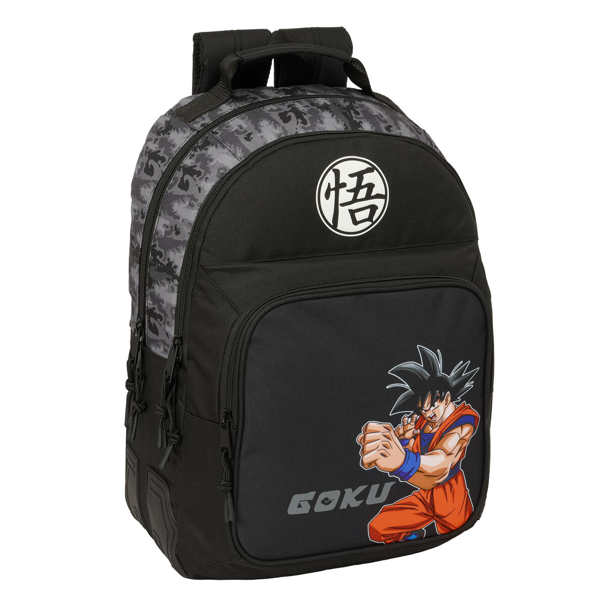 School Bag Dragon Ball Black 32 x 42 x 15 cm School Bag Dragon Ball Black 32 x 42 x 15 cm