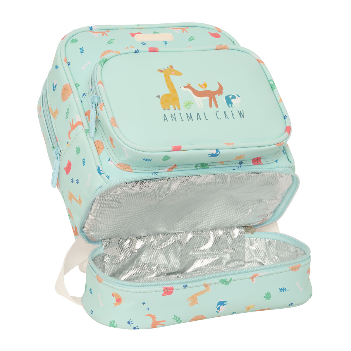 School Bag Safta Pandi Light Blue 22 x 27 x 10 cm