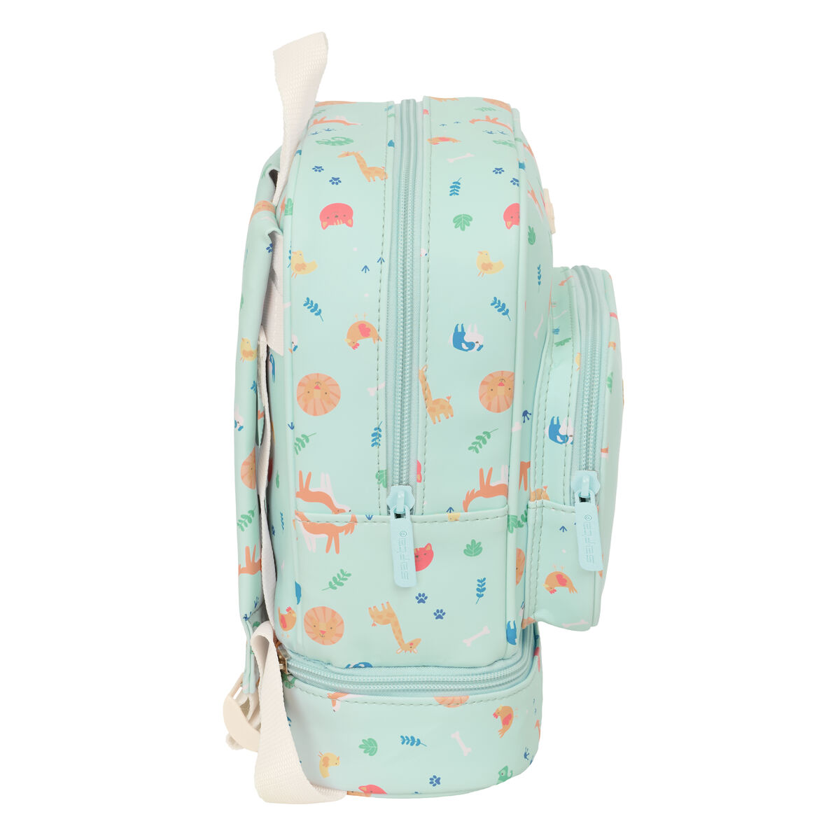 School Bag Safta Pandi Light Blue 22 x 27 x 10 cm