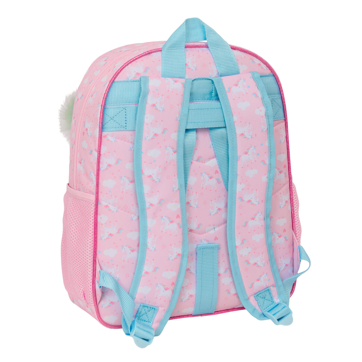 School Bag Glow Lab Pink 32 x 38 x 12 cm