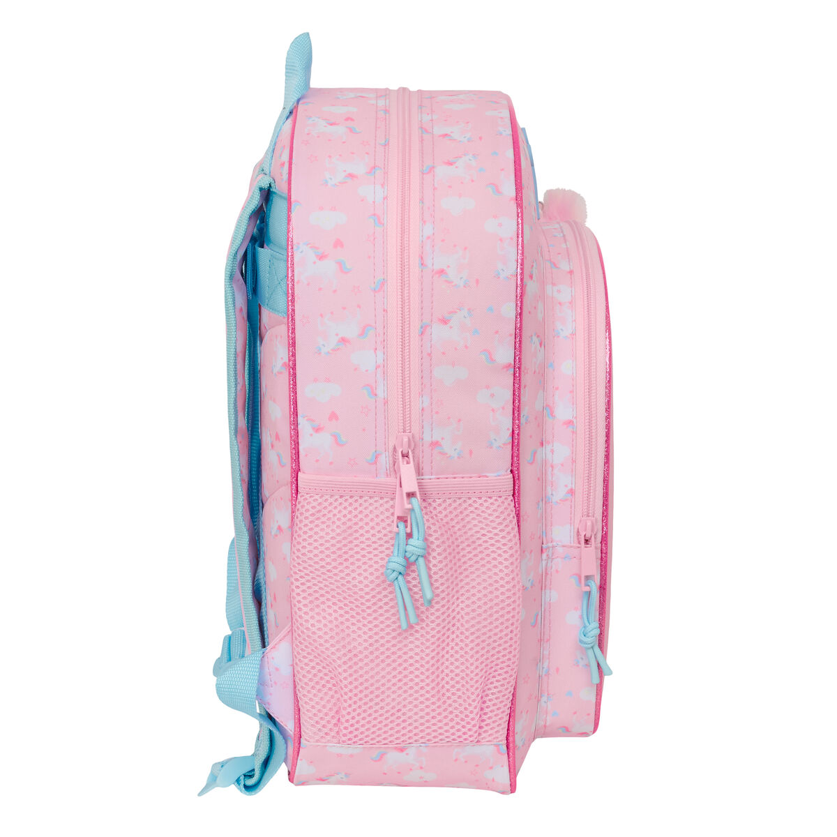 School Bag Glow Lab Pink 32 x 38 x 12 cm