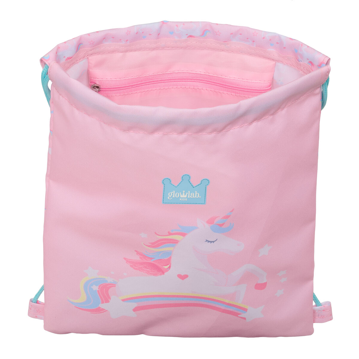 Backpack with Strings Glow Lab Pink 26 x 34 x 1 cm