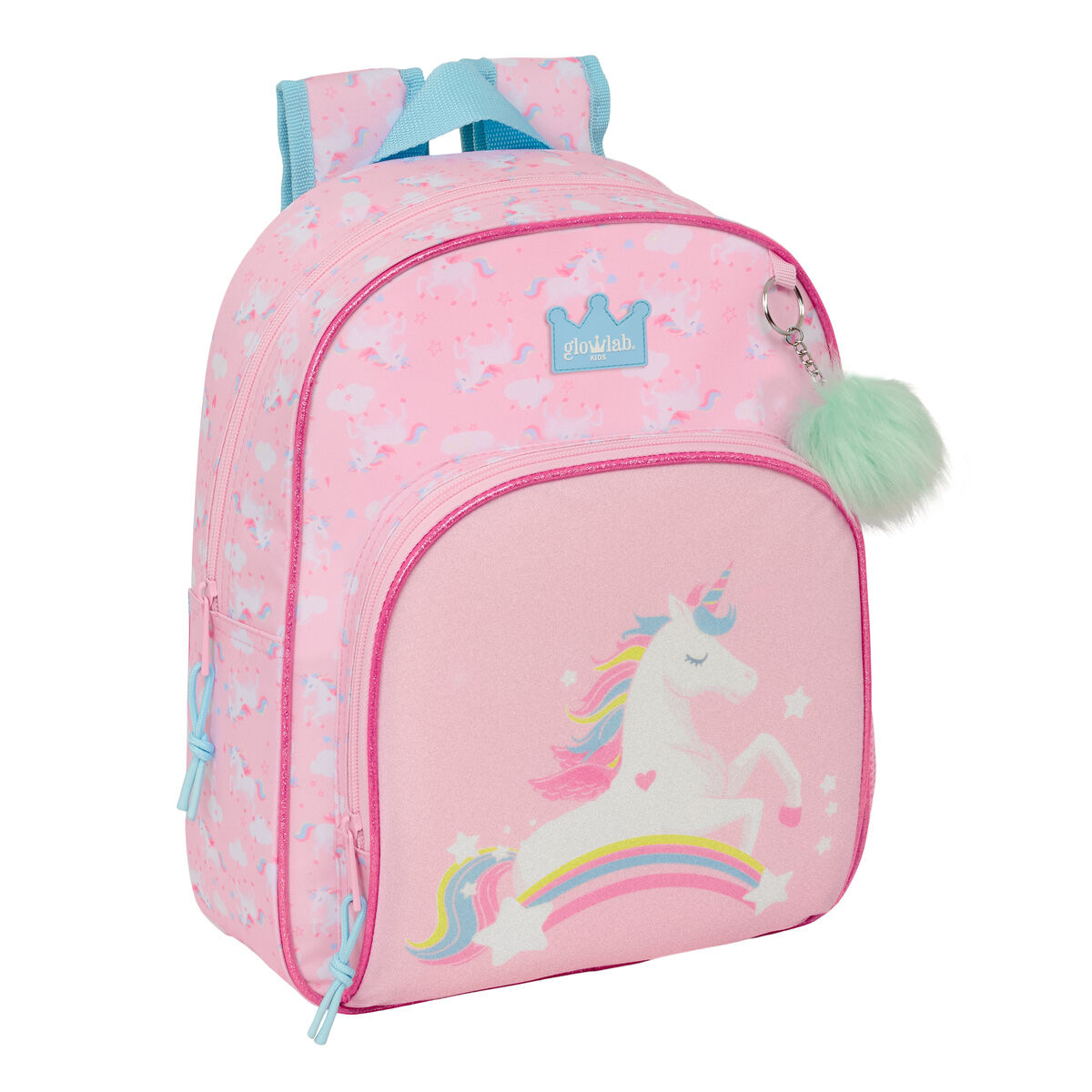 School Bag Glow Lab Pink 28 x 34 x 10 cm School Bag Glow Lab Pink 28 x 34 x 10 cm