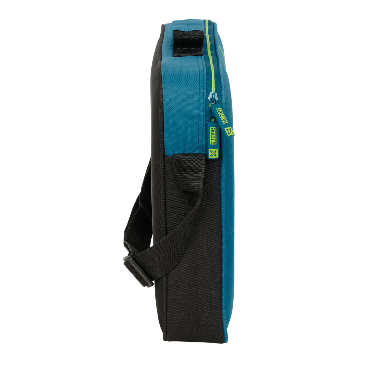 School Bag Munich Land Black Green 38 x 28 x 6 cm