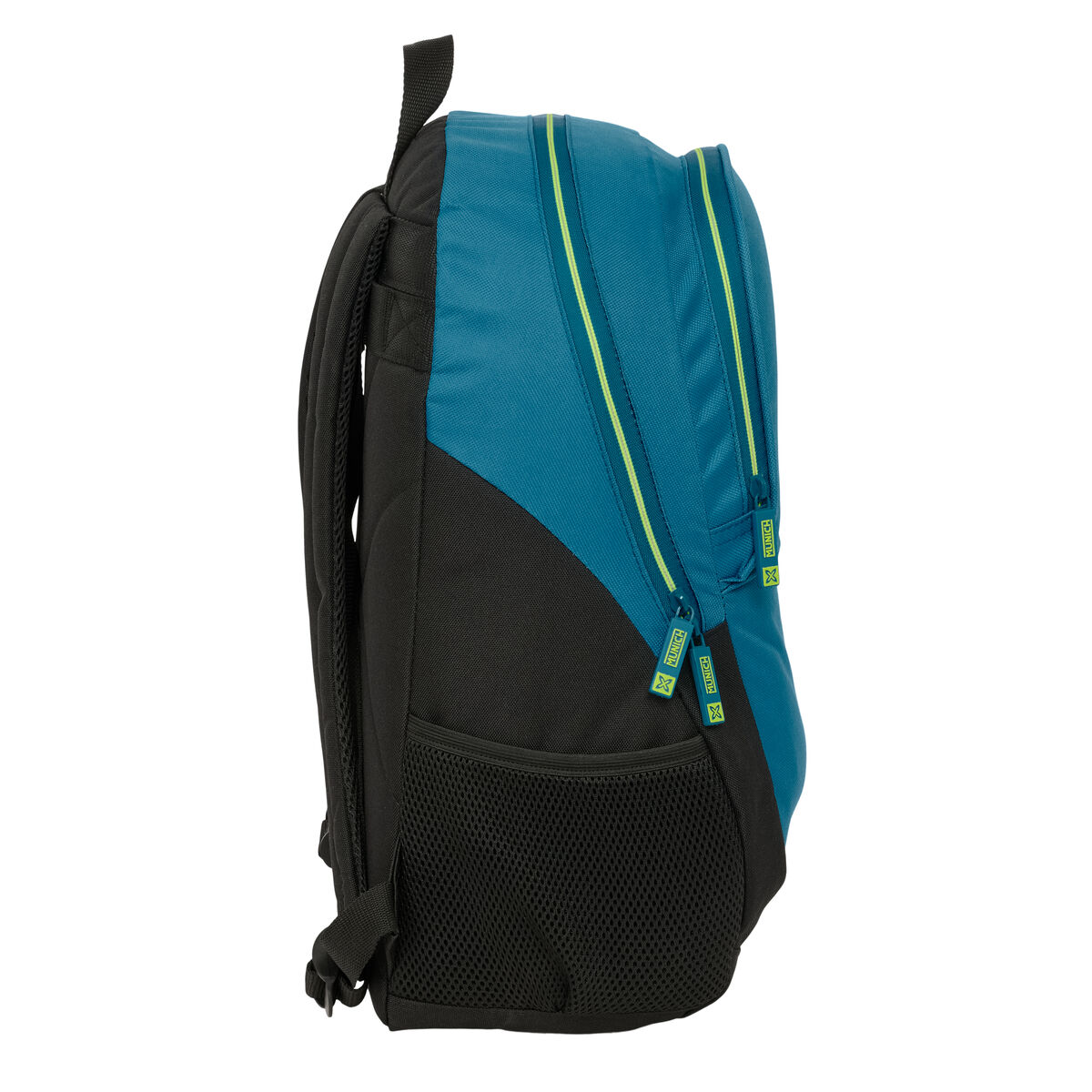 School Bag Munich Land Black Green 32 x 44 x 16 cm