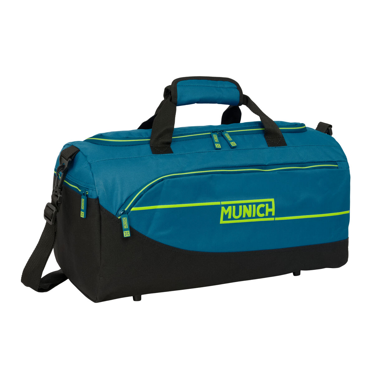 Sports bag Munich Land Black Green 50 x 25 x 25 cm Sports bag Munich Land Black Green 50 x 25 x 25 cm