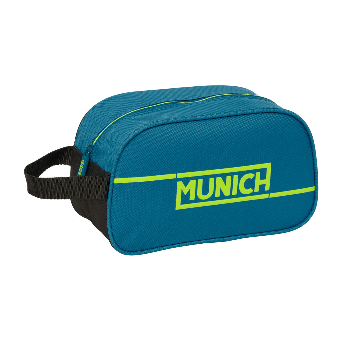 Travel Vanity Case Munich Land Black Green 26 x 15 x 12 cm Travel Vanity Case Munich Land Black Green 26 x 15 x 12 cm