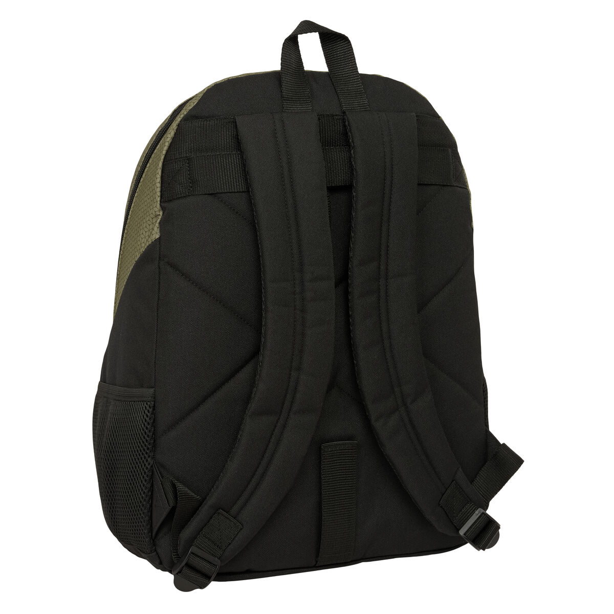 School Bag Munich West Black Green 32 x 44 x 16 cm