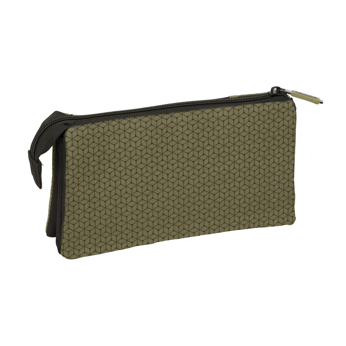 School Bag Munich West Black Green 22 x 12 x 3 cm