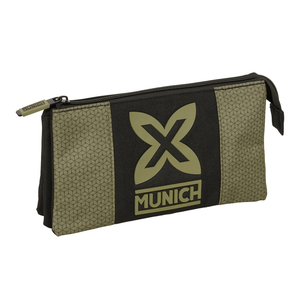 School Bag Munich West Black Green 22 x 12 x 3 cm School Bag Munich West Black Green 22 x 12 x 3 cm