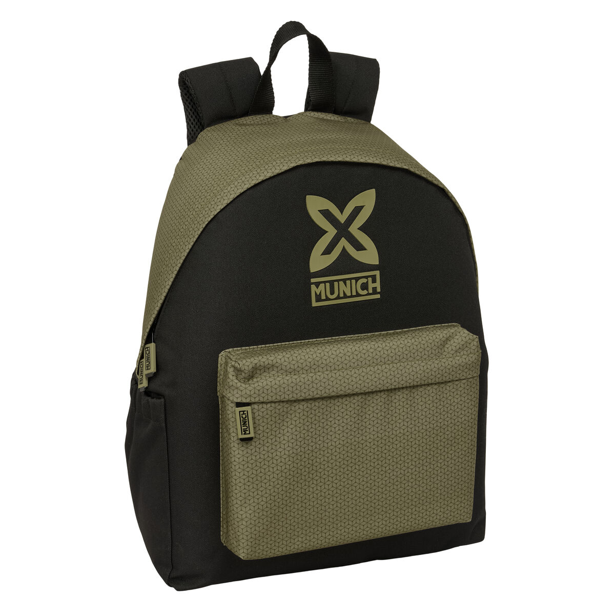 School Bag Munich West Black Green 31 x 43 x 13 cm School Bag Munich West Black Green 31 x 43 x 13 cm