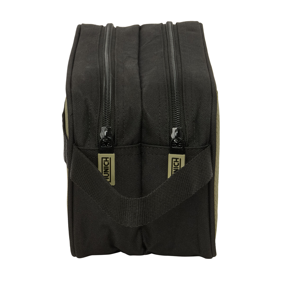 Travel Vanity Case Munich West Black Green 26 x 15 x 12.5 cm