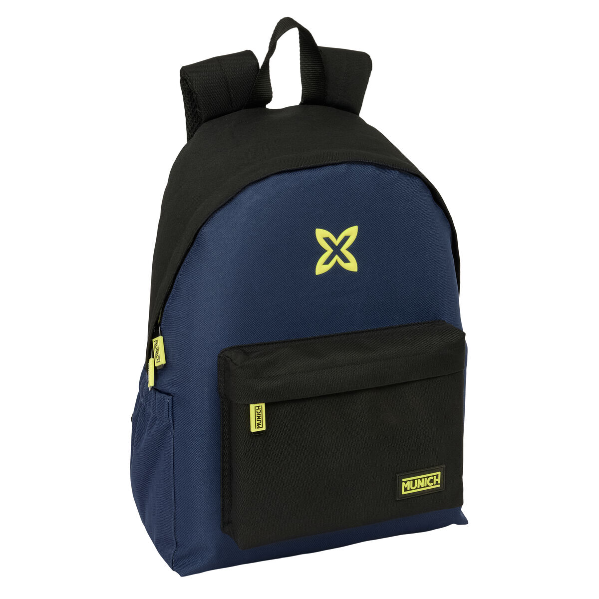 School Bag Munich Track Blue Black 31 x 43 x 13 cm