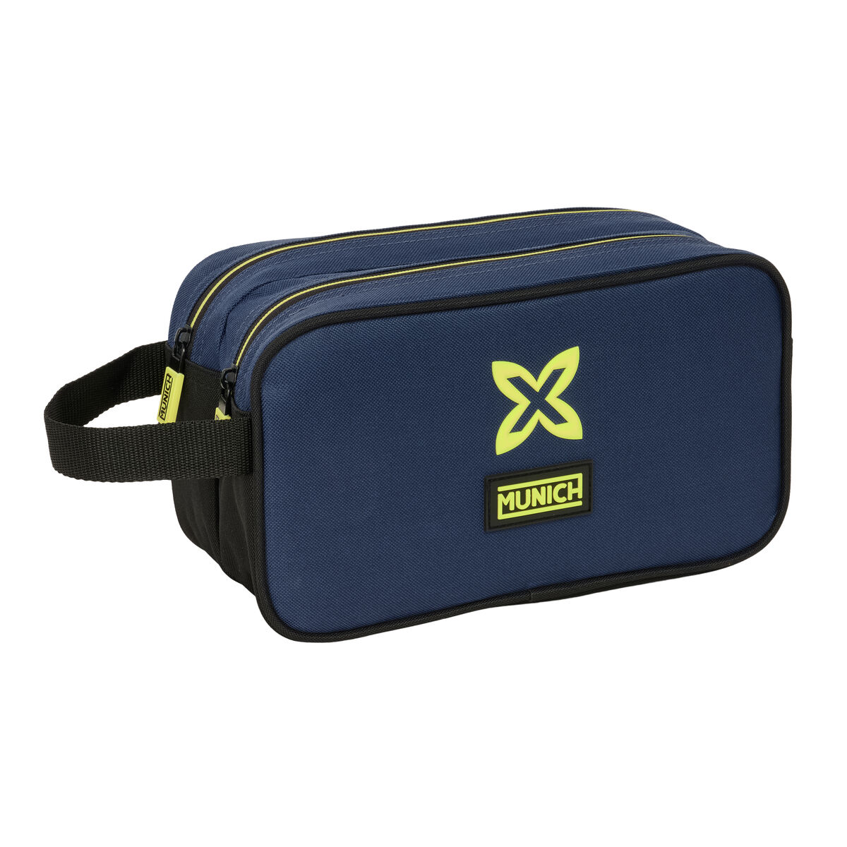 Travel Vanity Case Munich Track Blue Black 26 x 15 x 12.5 cm