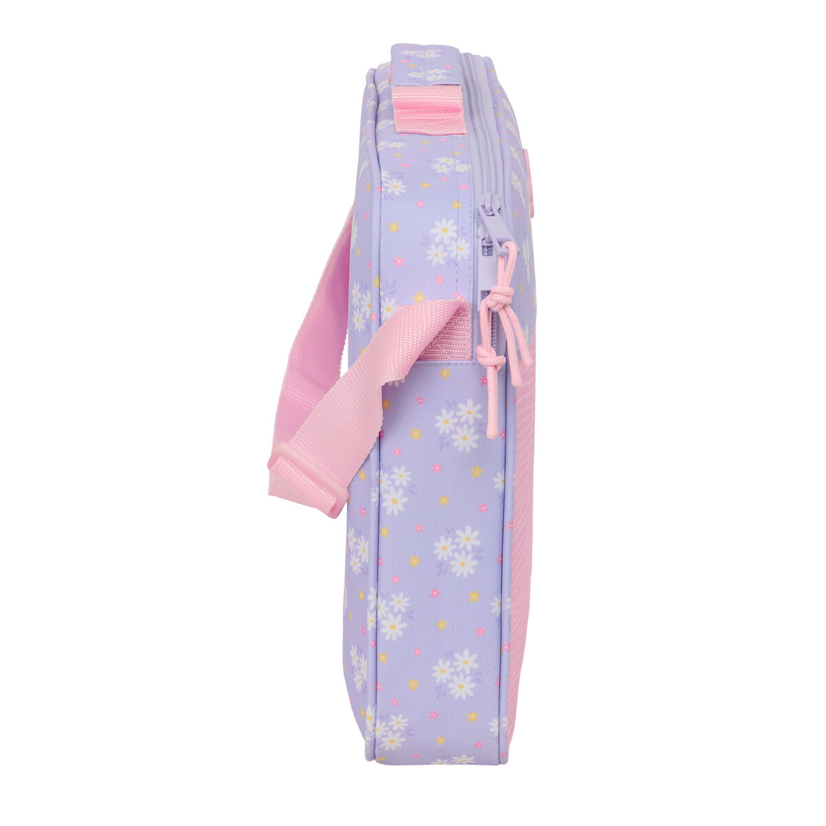 School Bag Safta Bouquet Pink Lilac 38 x 28 x 6 cm