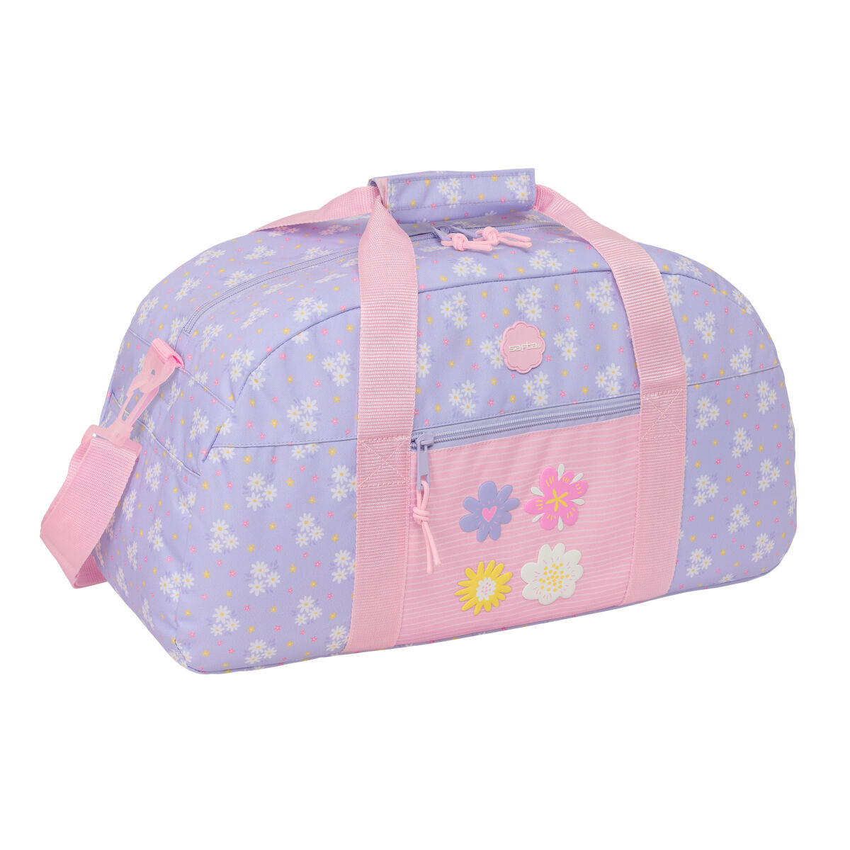 Sports bag Safta Bouquet Pink Lilac 50 x 26 x 20 cm
