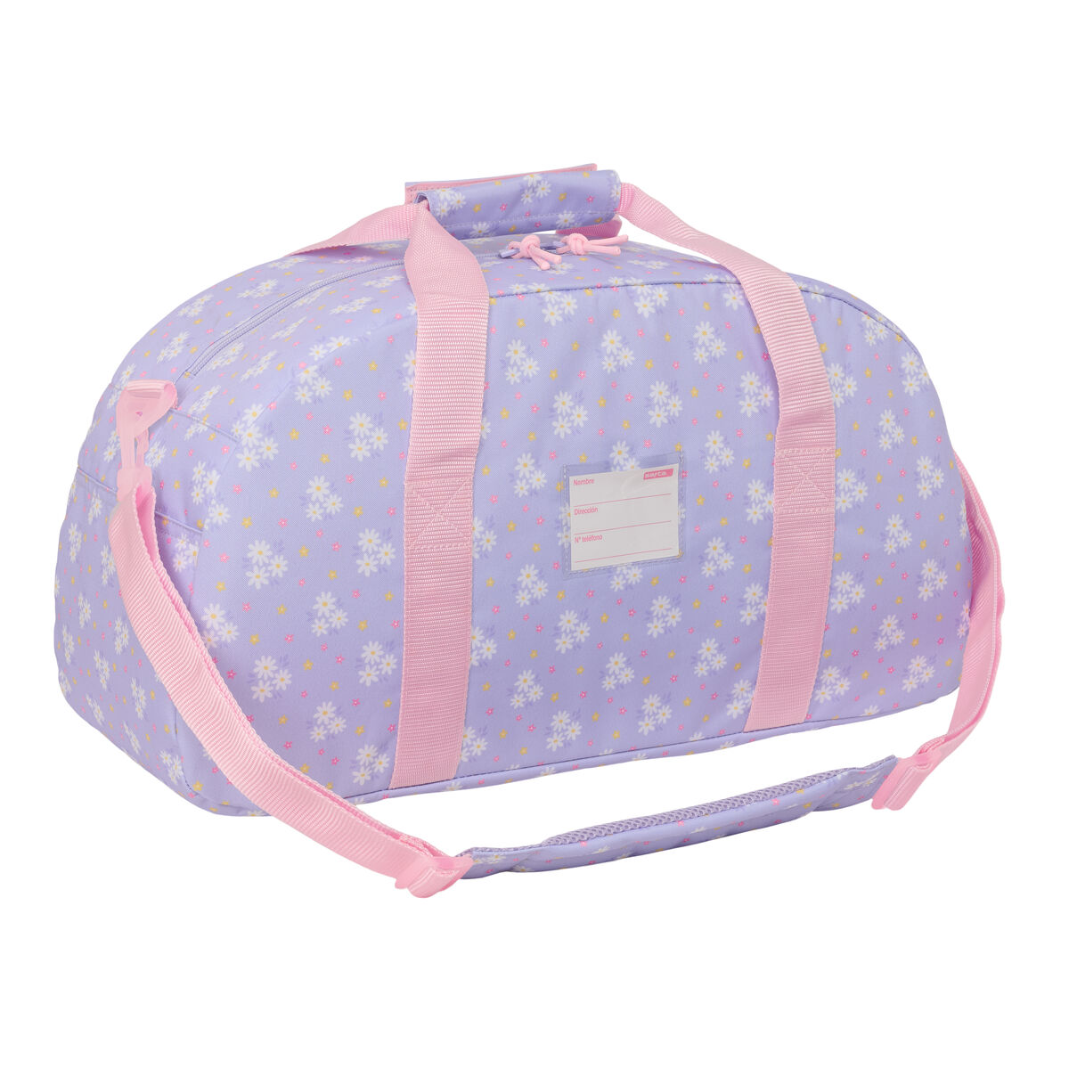 Sports bag Safta Bouquet Pink Lilac 50 x 26 x 20 cm