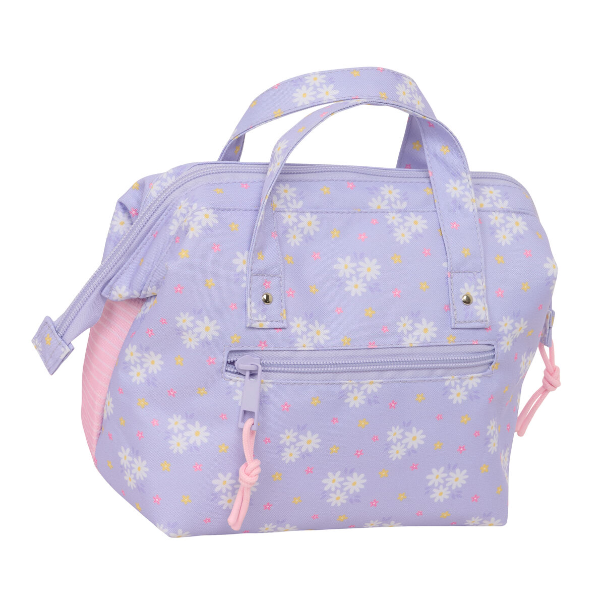 Travel Vanity Case Safta Bouquet Pink Lilac 26.5 x 17.5 x 12.5 cm