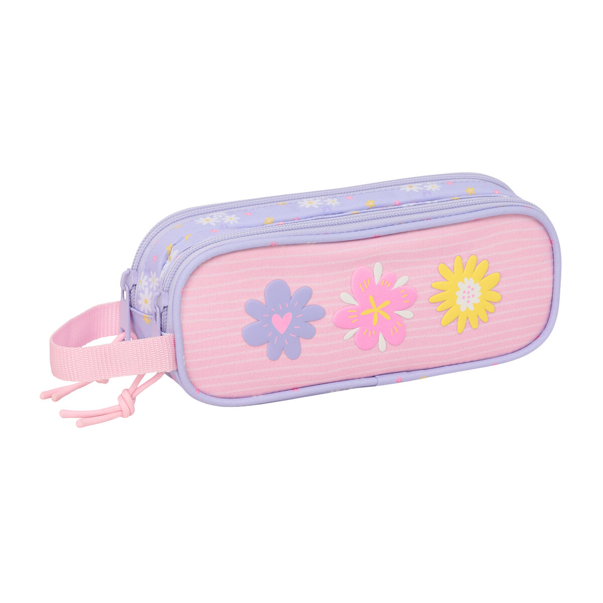Holdall Safta Bouquet Pink Lilac 21 x 8 x 6 cm Holdall Safta Bouquet Pink Lilac 21 x 8 x 6 cm