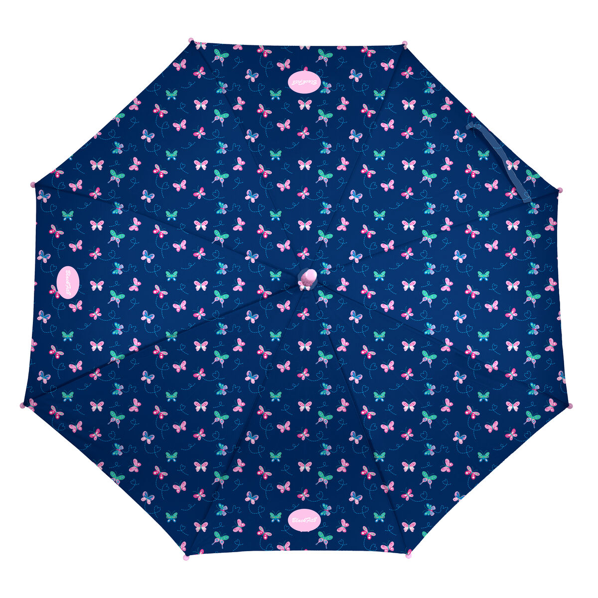 Umbrella BlackFit8 Mariposas Multicolour 105 cm