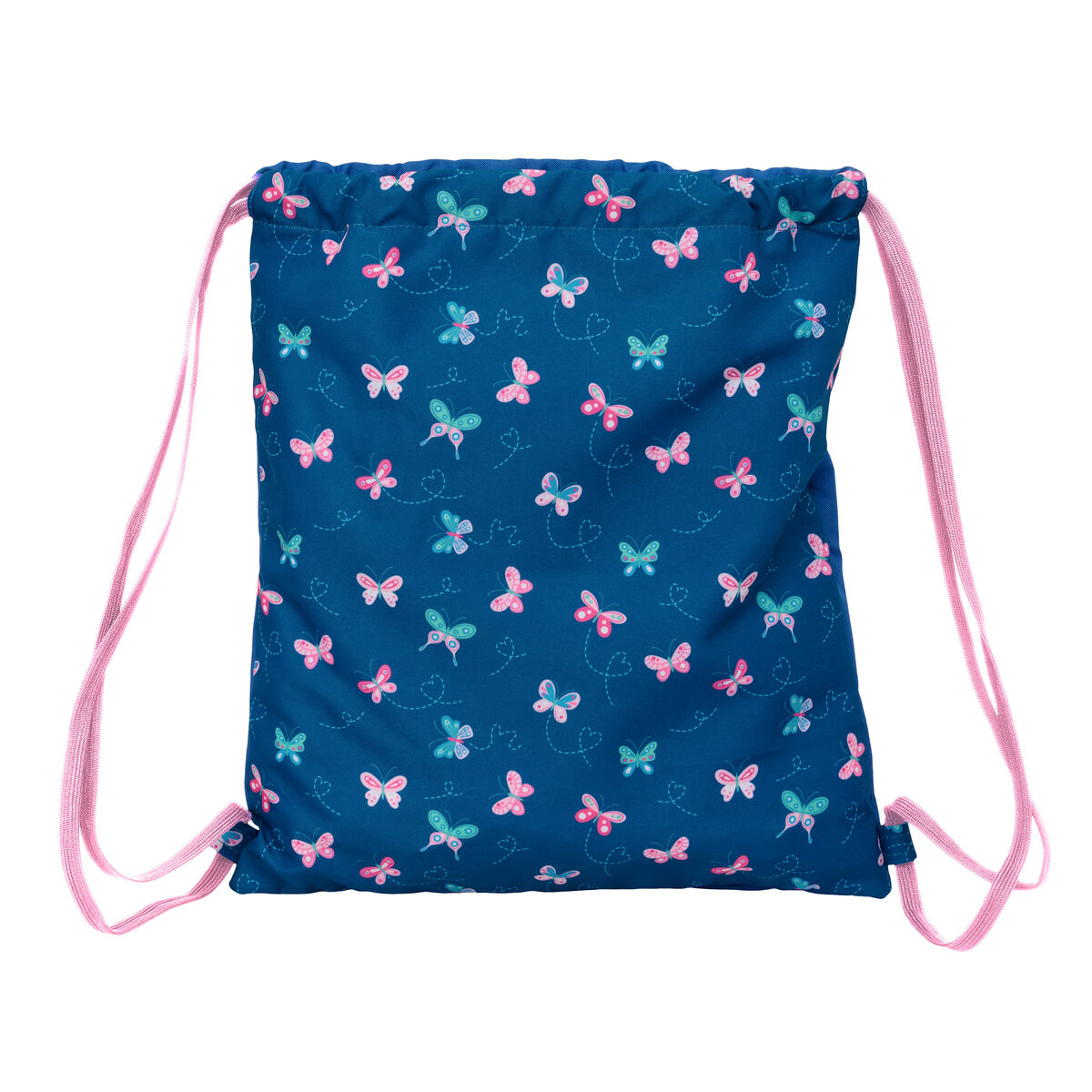 Backpack with Strings BlackFit8 Mariposas Multicolour 35 x 40 x 1 cm