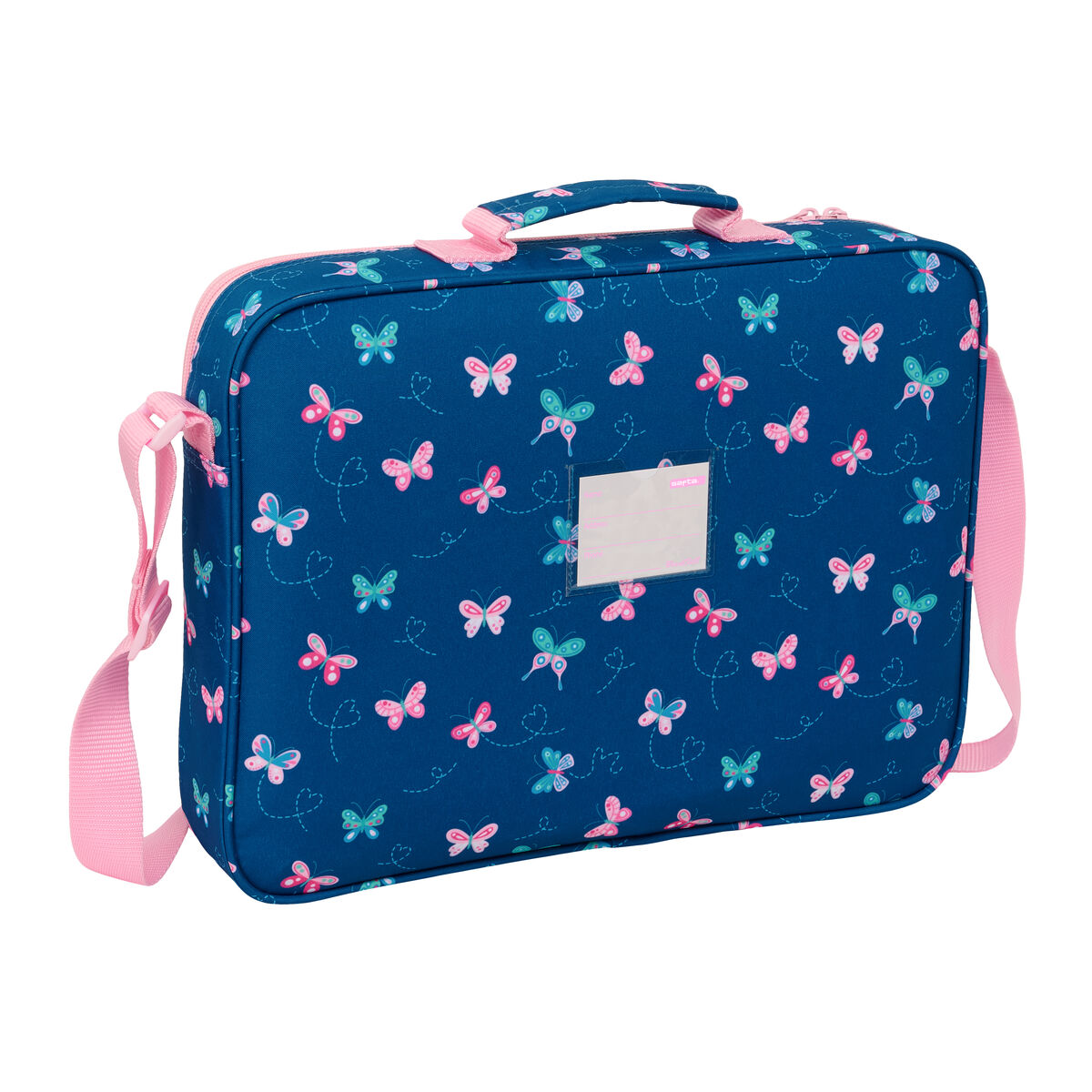 School Bag BlackFit8 Mariposas Multicolour 38 x 28 x 6 cm