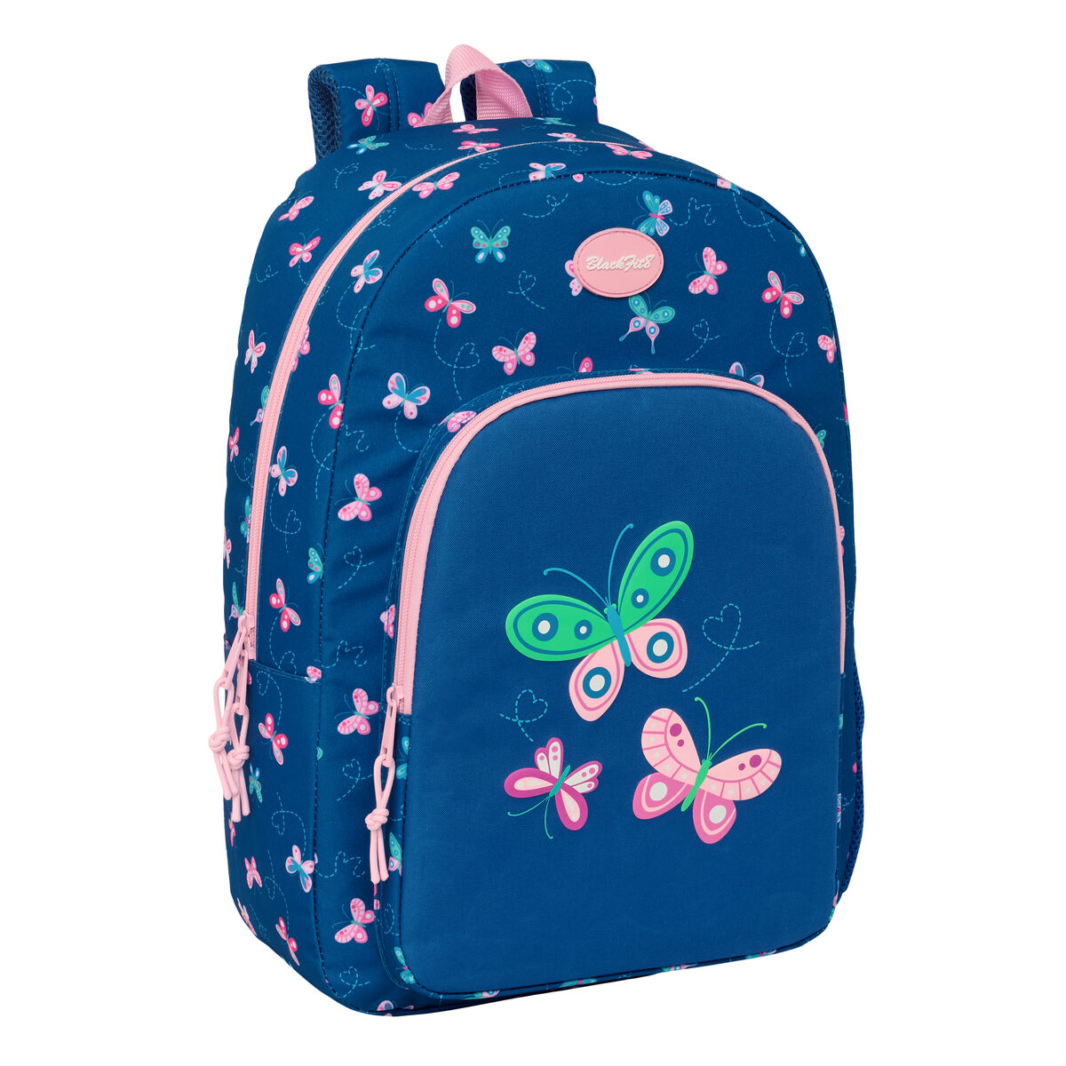 School Bag BlackFit8 Mariposas Multicolour 30 x 46 x 14 cm School Bag BlackFit8 Mariposas Multicolour 30 x 46 x 14 cm